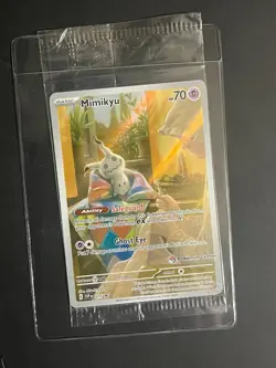 Sealed Mimikyu - (Pokemon Center Exclusive) 075 Sv: Scarlet & Violet Promo Card - Image 1
