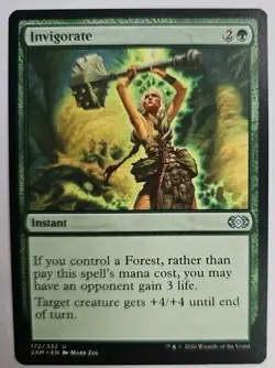 MTG Magic The Gathering Card Invigorate Instant Green 2XM Double Masters - Image 1
