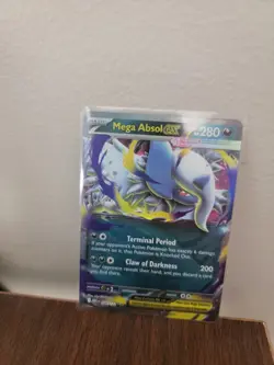Pokemon TCG Mega Evolution Mega Absol Ex 086/132 NM English Pokemon card - Image 1