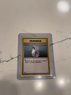 Pokemon ERROR Base Set Unlimited Potion Common Trainer Card 94/102 NM - Image 1