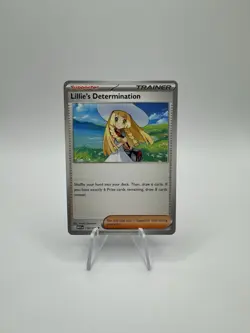 Lillie’s Determination 119/132 Mega Evolution Non Holo NM Card Pokemon Trainer - Image 1