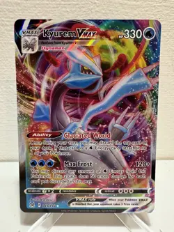 Kyurem Vmax 049/196 Lost Origin Full Art Ultra Rare Pokemon Card MINT - Image 1