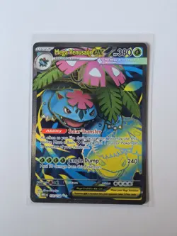 Mega Venusaur EX 155/132 Mega Evolution ENGLISH Pokemon TCG Card - Image 1
