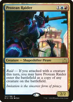 Protean Raider [Rivals of Ixalan] Magic MTG - Image 1
