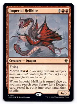 Imperial Hellkite NM Commander: Murders at Karlov Manor 0155 MTG Regular - Image 1