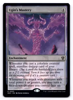 Ugin's Mastery NM Commander: Murders at Karlov Manor 0053 MTG Regular - Image 1
