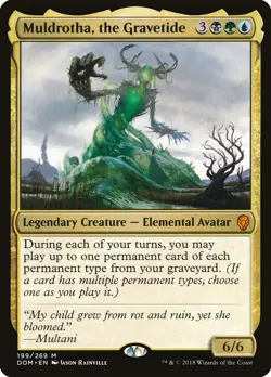 Muldrotha, the Gravetide [Dominaria] Magic MTG - Image 1