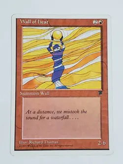 MTG Wall of Heat (Chronicles/Red/C) - BGM - Image 1