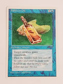 MTG Fishliver Oil (Chronicles/Blue/C) - BGM - Image 1