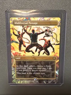 Multiversal Passage (Borderless) - [Marvel's Spider-Man] MTG NM/M *Ships ASAP* - Image 1