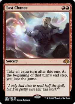 Last Chance [Dominaria Remastered] Magic MTG - Image 1