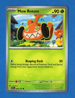 Pokemon - Stellar Crown - 008/142 Mow Rotom - Image 1