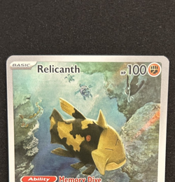Relicanth Illustration Rare 173/162 - 2024 Pokemon Sv05 Temporal Forces NM - Image 3