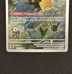Relicanth Illustration Rare 173/162 - 2024 Pokemon Sv05 Temporal Forces NM - Image 4