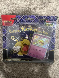 Pokemon S&V Paldean Fates Tech Sticker Collection - Set Of 3 - New, Sealed - Image 4