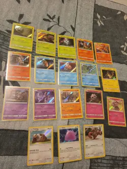 Complete Detective Pikachu Pokemon Set 18/18 - Image 1