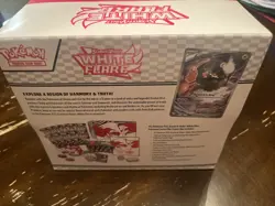 Pokemon Center Exclusive White Flare ETB Elite Trainer Box TCG - Image 3