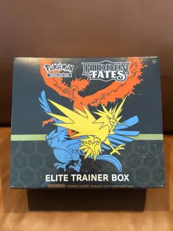 Pokemon TCG: Sun & Moon HIDDEN FATES Elite Trainer Box ETB NEW/Factory Sealed - Image 1