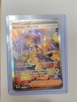 Pokemon Mega Evolution Acerola's Mischief Secret Illustration Rare, #183/132 - Image 1