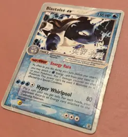 Blastoise ex 104/112 Firered & Leafgreen Holo Rare Pokemon TCG Nintendo - Image 2