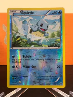 Pokemon Squirtle - 14/101 - Common Reverse Holo Black & White 10: Plasma Blast - Image 1