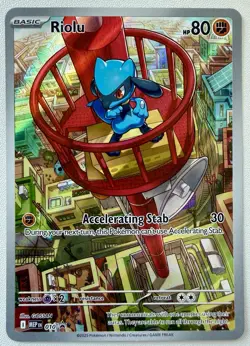 Riolu 010 Black Star Promo - Pokemon TCG Mega Evolutions - (Pack Fresh) NM+/M - Image 1