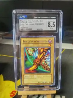 ERROR MISCUT O/C CGC 8.5 Right Leg of the Forbidden One RP01-EN017 Retro YUGIOH - Image 1