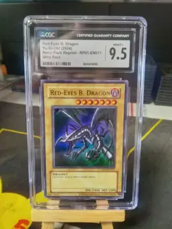 Red-Eyes Black Dragon *CGC MINT 9.5 RP01-EN011 * Ultra Rare Retro Pack Yugioh - Image 1