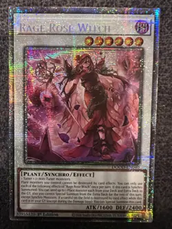 Yugioh Rage Rose Witch DOOD-EN040 Starlight Rare 1st Edition NM - Image 1