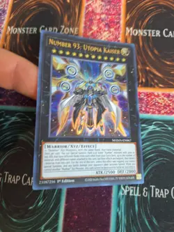 Yugioh Number 93: Utopia Kaiser MAMA-EN067 Ultra Rare 1st Edition Near Mint - Image 2