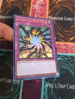 Yugioh Shadow-Imprisoning Mirror MAMA-EN097 Ultra Rare 1st Edition Near Mint - Image 2