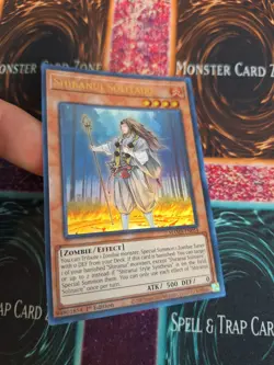 Yugioh Shiranui Solitaire MAMA-EN054 Ultra Rare 1st Edition Near Mint - Image 2