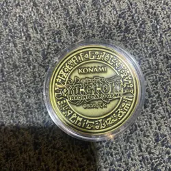 YuGiOh Official YCS Pre-Reg Coin gold | Ojama Trio | Konami - Image 2
