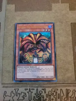 YUGIOH EXODIA THE FORBIDDEN ONE 25LP-EN000 ULTRA LIMITED ED NM WORLD CHAMPION - Image 2