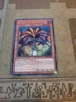 YUGIOH EXODIA THE FORBIDDEN ONE 25LP-EN000 ULTRA LIMITED ED NM WORLD CHAMPION - Image 4