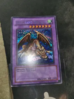 YUGIOH THOUSAND DRAGON MRD-143 SECRET UNLIMITED ED MP BLEED EFFECT 1996 - Image 3