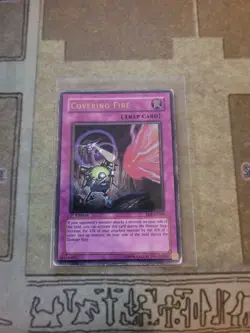 YUGIOH COVERING FIRE RDS-EN060 ULTIMATE 1ST ED MP 1996 - Image 1