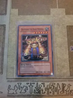 YUGIOH GRANMARG THE ROCK MONARCH FET-EN009 SUPER UNLIMITED ED NM - Image 1