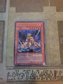 YUGIOH MANTICORE OF DARKNESS IOC-067 ULTRA UNLIMITED ED VLP 1996 - Image 1