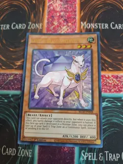 Yugioh Crystal Beast Amethyst Cat BLCR-EN048 Ultra Rare 1st Edition Near Mint - Image 1