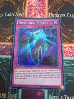 Yugioh Dimension Mirage MVP1-ENS25 Secret Rare 1st Edition Near Mint - Image 1