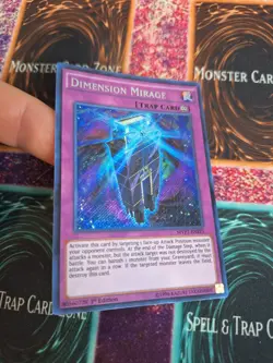 Yugioh Dimension Mirage MVP1-ENS25 Secret Rare 1st Edition Near Mint - Image 2