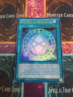 Yugioh The Seal of Orichalcos LC03-EN001 Ultra Rare Limited Near Mint - Image 1