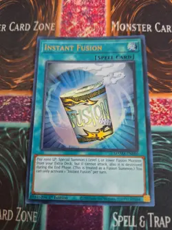 Yugioh Instant Fusion MAMA-EN080 Ultra Rare 1st Edition Near Mint - Image 1