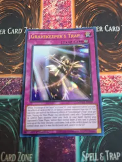 Yugioh Gravekeeper's Trap MAMA-EN029 Ultra Rare 1st Edition Near Mint - Image 1
