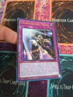 Yugioh Gravekeeper's Trap MAMA-EN029 Ultra Rare 1st Edition Near Mint - Image 2