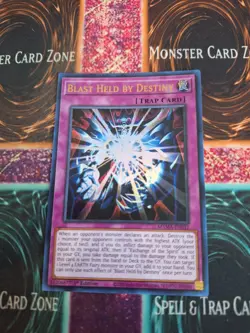 Yugioh Blast Held by Destiny MAMA-EN031 Ultra Rare 1st Edition Near Mint - Image 1