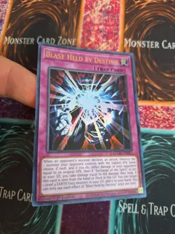 Yugioh Blast Held by Destiny MAMA-EN031 Ultra Rare 1st Edition Near Mint - Image 2