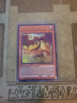YUGIOH SLIFER THE SKY DRAGON MVP1-ENSV6 ULTRA LIMITED ED NM ALT ART - Image 1