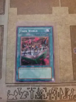 YUGIOH TOON WORLD MRL-076 SUPER UNLIMITED ED NM 1996 - Image 1